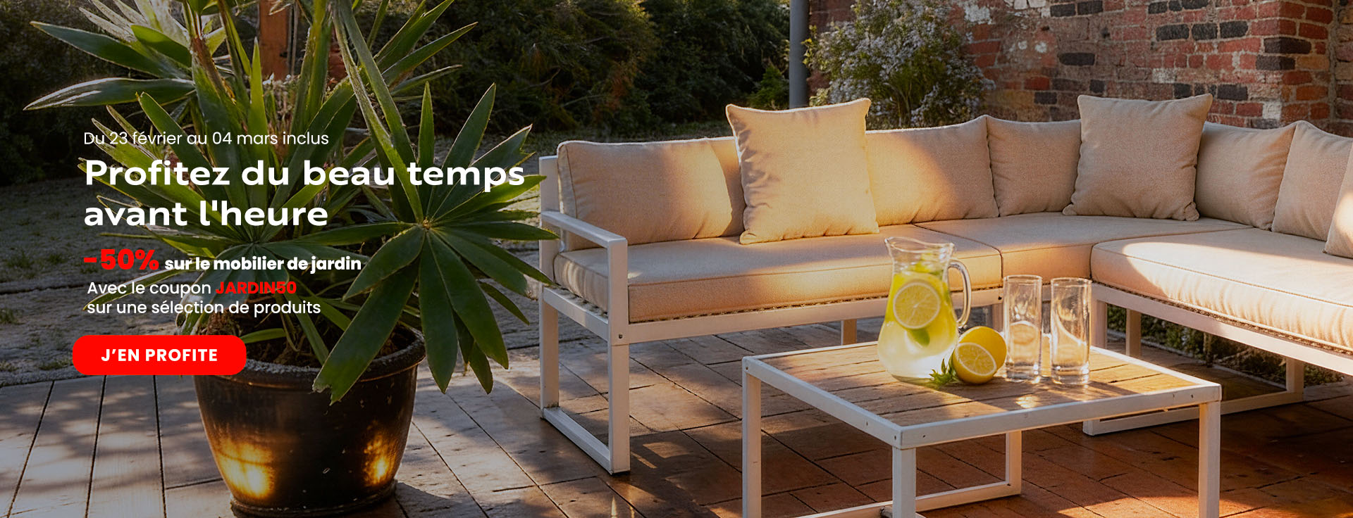 Nos deals jardin web